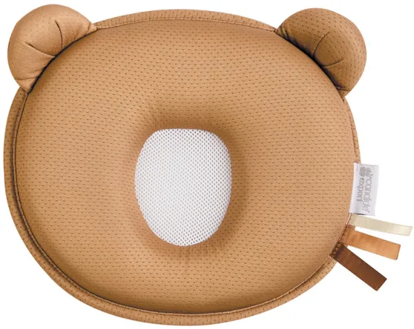 Panda Air Baby Pillow - Caramel